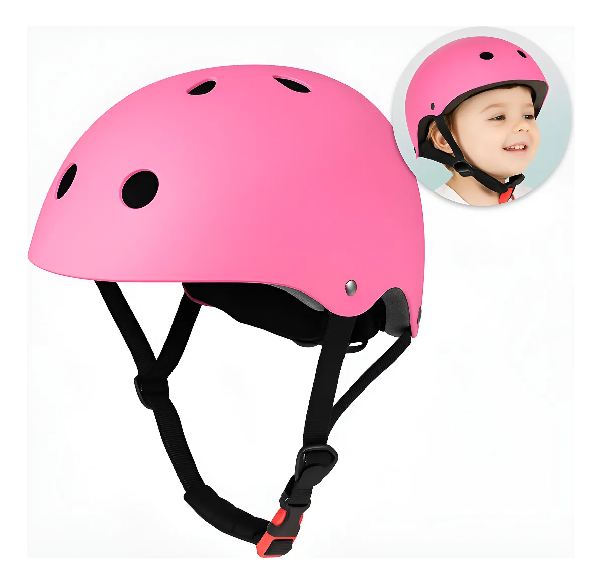 Casco Bicicleta Skate Roller Patin Regulable Niños Adulto